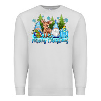 Dove Grey merry christmas gnomes Premium Sweatshirt - texasbilliewilder
