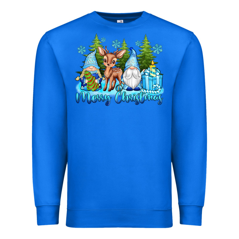 Merry Christmas Gnomes Premium Sweatshirt by texasbilliewilder | Teevron