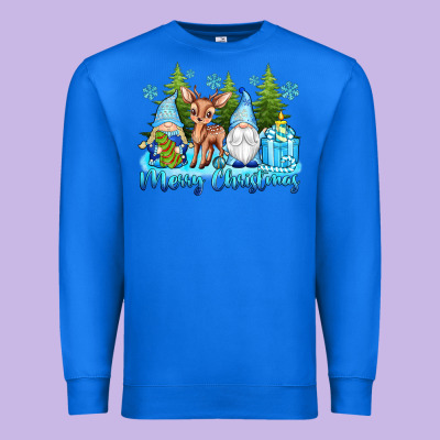 Merry Christmas Gnomes Premium Sweatshirt Designed By Texasbilliewilder