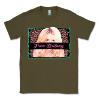 Army Green free britney leopard glitter Classic Tee - AdoDesignShop