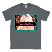 Charcoal Heather free britney leopard glitter Classic Tee - AdoDesignShop