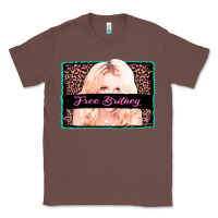 Chestnut free britney leopard glitter Classic Tee - AdoDesignShop