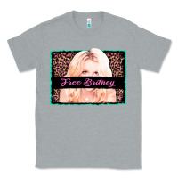 Heather Grey free britney leopard glitter Classic Tee - AdoDesignShop
