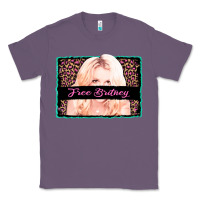 Lavender free britney leopard glitter Classic Tee - AdoDesignShop