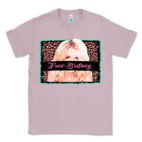 Lilac free britney leopard glitter Classic Tee - AdoDesignShop