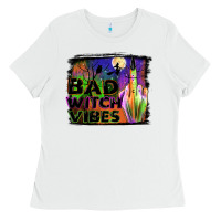 White bad witch vibes Ladies Tee - JahusDesignShop