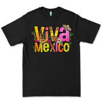Black viva mexico long live mexico Premium Tee - FaDigitalArtStudio