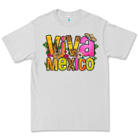 Dove Grey viva mexico long live mexico Premium Tee - FaDigitalArtStudio
