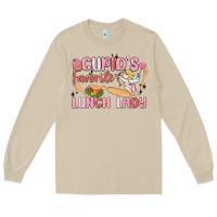 Mushroom cupid's favorite lunch lady Long Sleeve Tee - MaliasSmallBusiness