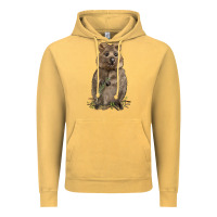 Vintage Mustard Quokka Vintage Hoodie - LillyAllenDesigns