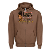 Chestnut you can mute people in real life too it's called b Zipper Hoodie - Artiststas