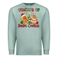 Seafoam Teacher of smart cookies Premium Sweatshirt - texasbilliewilder
