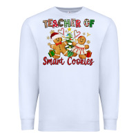 White Teacher of smart cookies Premium Sweatshirt - texasbilliewilder
