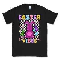 Black easter vibes peep faux sequin Classic Tee - MaliasSmallBusiness