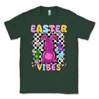 Sports Green easter vibes peep faux sequin Classic Tee - MaliasSmallBusiness