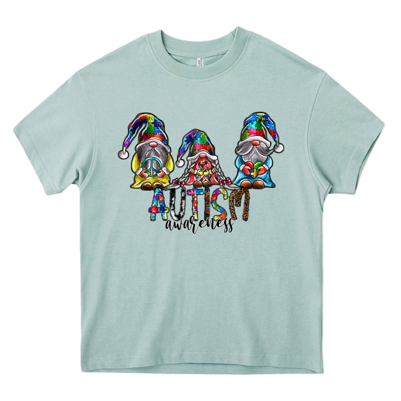Autism Awareness Heavy Core Tee by SublimationCraftShop | Teevron