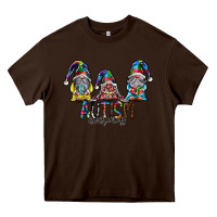 Chocolate Brown autism awareness Heavy Core Tee - SublimationCraftShop