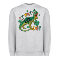 Heather Grey st patrex day Heavyweight Sweatshirt - MaliasSmallBusiness
