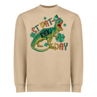Mushroom st patrex day Heavyweight Sweatshirt - MaliasSmallBusiness