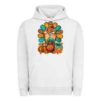 Pigment Lunar Rock Thanksgiving Cold Drink Frappe Urban Hoodie - FaDigitalArtStudio