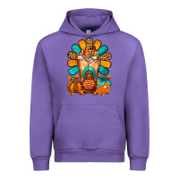 Tulip Thanksgiving Cold Drink Frappe Urban Hoodie - FaDigitalArtStudio