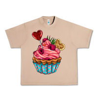 Burro valentines day cupcake Urban Heavy Tee - AdoDesignShop