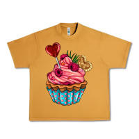 Peanut Butter valentines day cupcake Urban Heavy Tee - AdoDesignShop