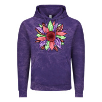 Cloud Purple easter spring sunflower Vintage Hoodie - Jasminsmagicworld