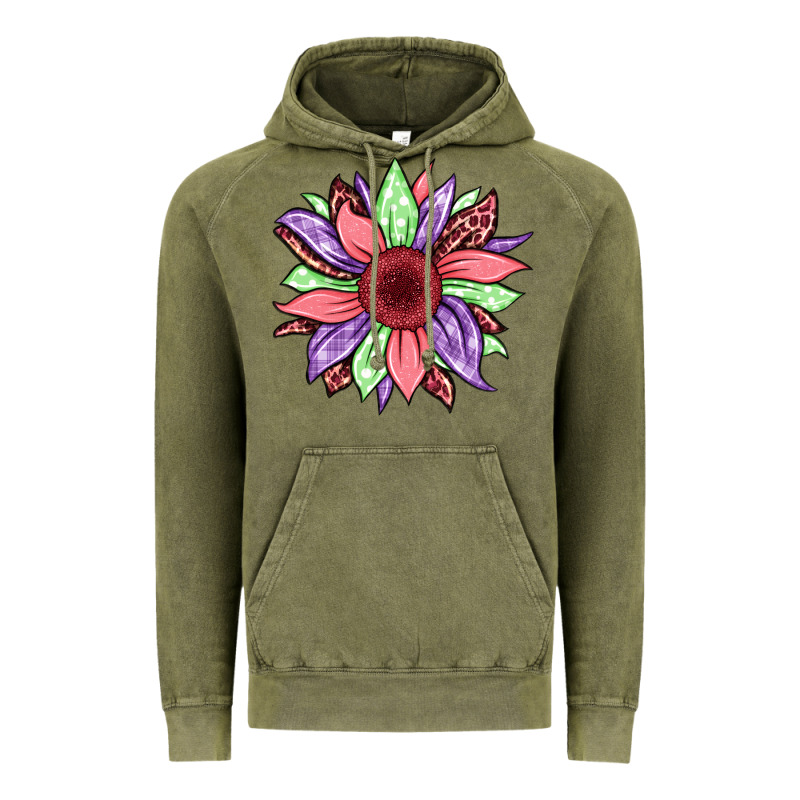 Easter Spring Sunflower Vintage Hoodie by Jasminsmagicworld | Teevron