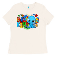 Bone be kind autism elephant Ladies Tee - Zillion Design Studio