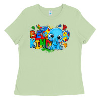 Matcha be kind autism elephant Ladies Tee - Zillion Design Studio