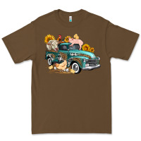 Cacao western farm truck coop animals farm animals Premium Tee - FaDigitalArtStudio