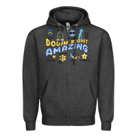 Charcoal Heather down right amazing Zipper Hoodie - Artiststas