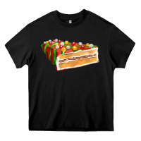 Black red christmas cake fa element 1 Heavy Core Tee - FaDigitalArtStudio