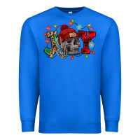 True Royal Christmas Joy skeleton Premium Sweatshirt - NancyCooperArtShop