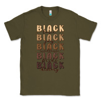 Army Green black history Classic Tee - MaliasSmallBusiness