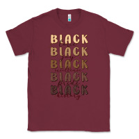 Burgundy black history Classic Tee - MaliasSmallBusiness