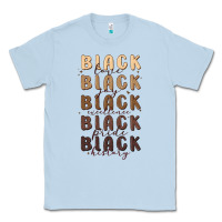 Dusty Blue black history Classic Tee - MaliasSmallBusiness