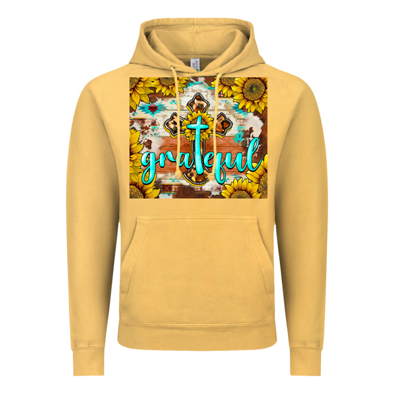 Grateful Cross Vintage Hoodie by BarkalooDesign | Teevron