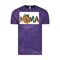 Cloud Purple Western Cow Red Angus Mama Vintage Tee - LillyAllenDesigns