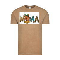 Vintage Coffee Western Cow Red Angus Mama Vintage Tee - LillyAllenDesigns