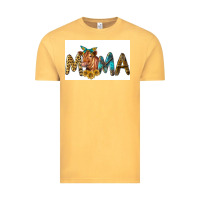 Western Cow Red Angus Mama Vintage Tee | Teevron