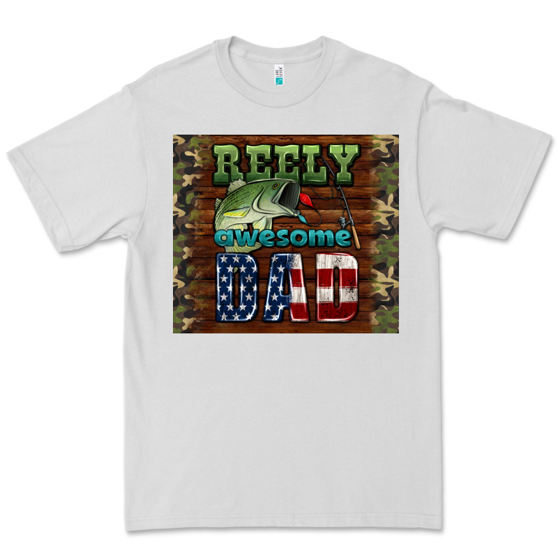 Reely Awesome Dad Premium Tee by HRA Design Shop | Teevron