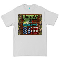 Dove Grey reely awesome dad Premium Tee - HRA Design Shop