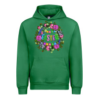 Emerald Easter Day Flower Easter Urban Hoodie - OliviaCreatesArt
