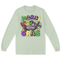 Matcha mardi gras Long Sleeve Tee - MaliasSmallBusiness