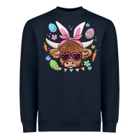 Easter Cow Heavyweight Sweatshirt | Teevron