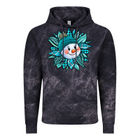 Cloud Black cute snowman winter sunflower Vintage Hoodie - Jasminsmagicworld