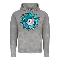 Cloud Rock cute snowman winter sunflower Vintage Hoodie - Jasminsmagicworld