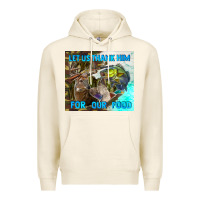 Tofu let us thank hım for our food Premium Hoodie - TumblerDesignByShophia